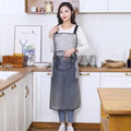 Oil-Water Proof Transparent Cooking Apron