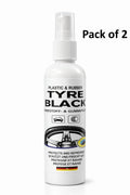 Rubber Tyre Shine Protector Spray 100 ml (Pack of 2)